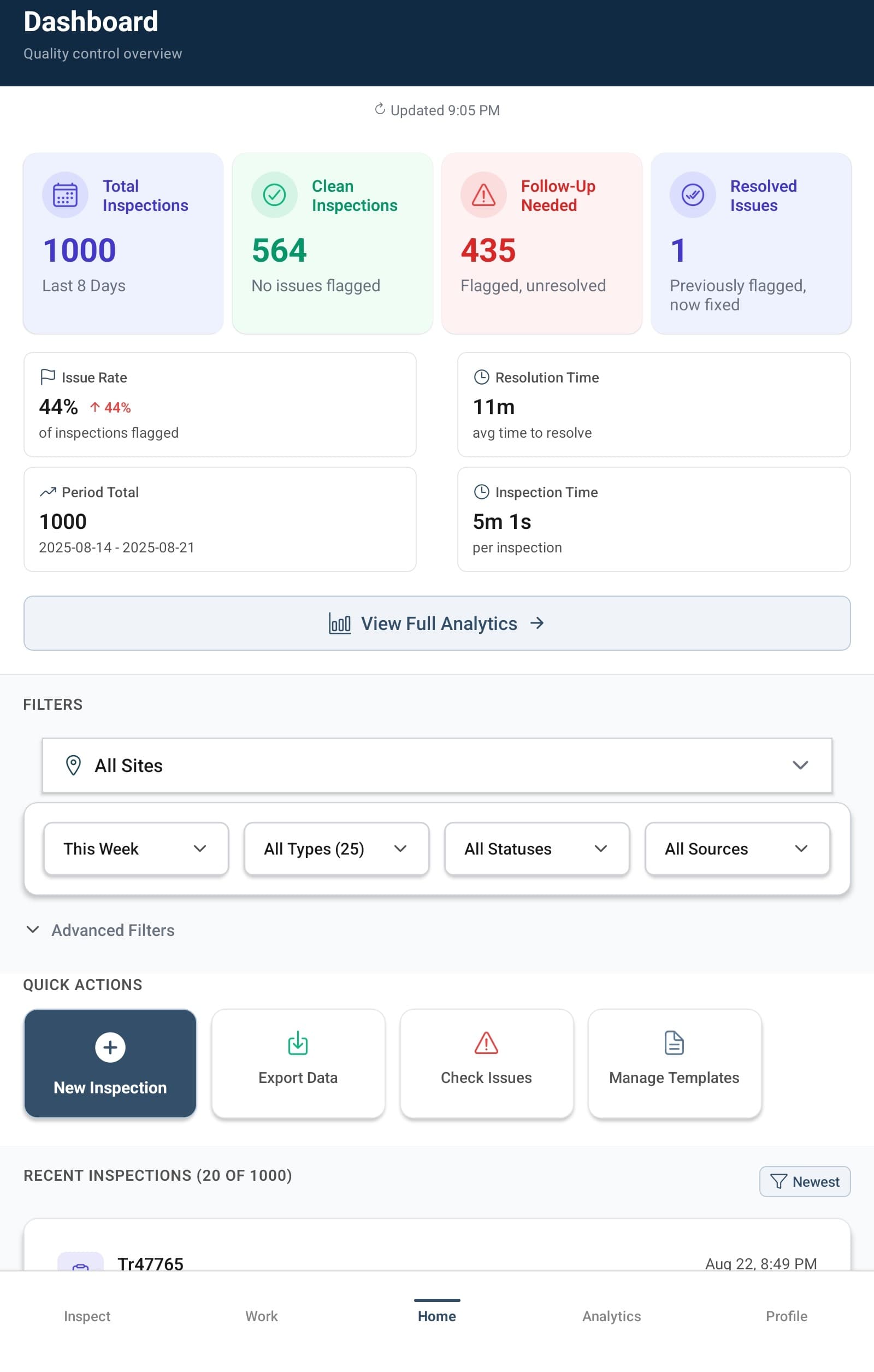 CargoLens Web Dashboard